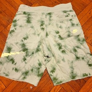 Nike tie dye shorts